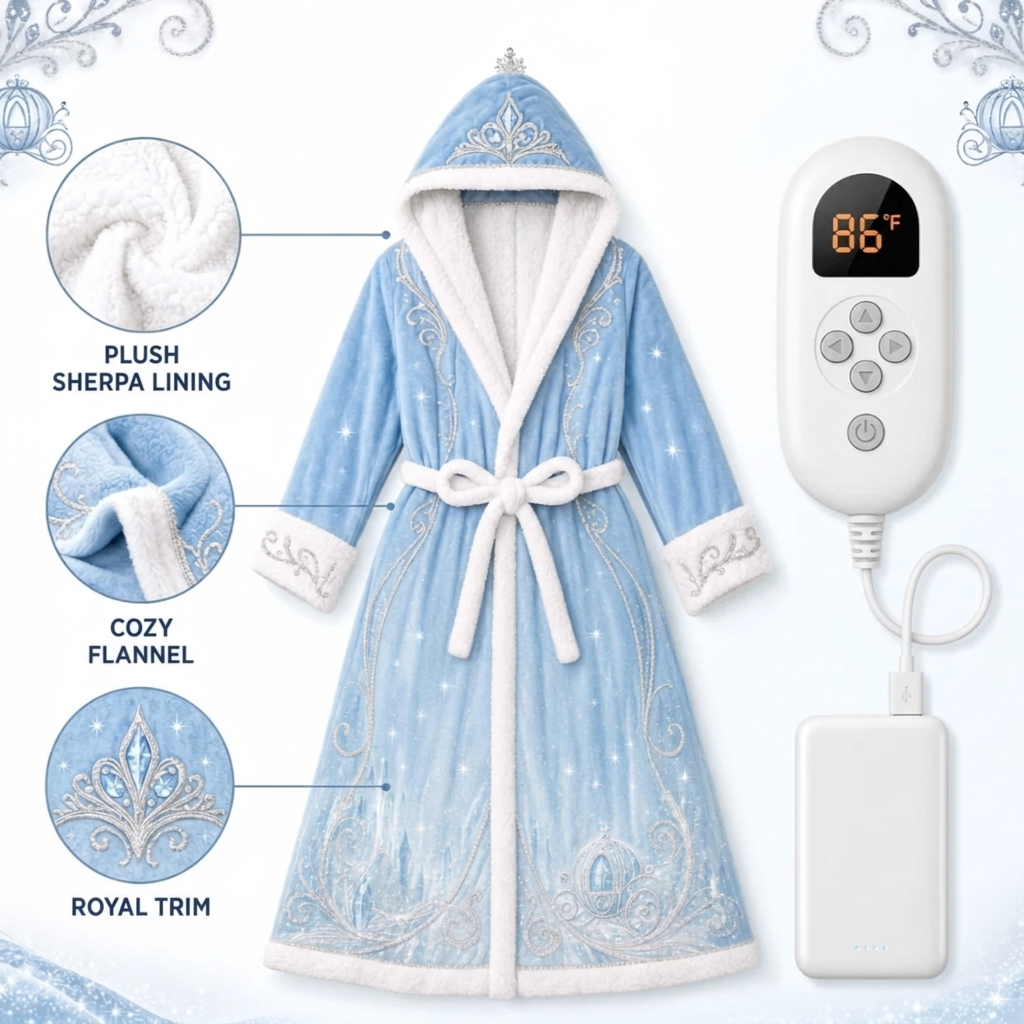 Ice Heated Princess Robe